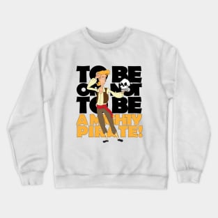 I'm Guybrush Threepwood, mighty pirate! Crewneck Sweatshirt